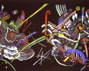 瓦西里 康丁斯基 : Draft for Mural In The Unjuried Art Show, Wall B